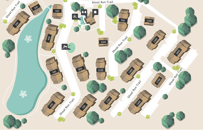 Mapa de Madison Place Apartments